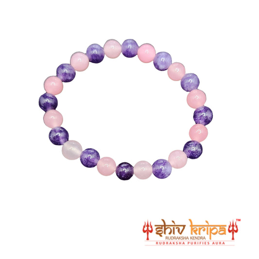 Natural Multi Crystal Bracelet 1