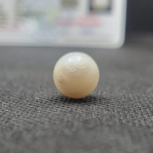 South Sea Pearl (Moti) | Certified Natural Pearl 7.77 Carat