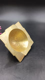 Akhand Handmade Hollow Panchdhatu Meru Shree Yantra 4*4 Inch