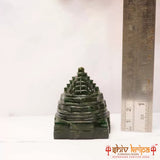 Green Jade Meru Shri Yantra