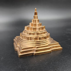Akhand Handmade Solid Copper Meru Shree Yantra 3*3 inch