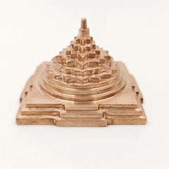 Akhand Handmade Solid Copper Meru Shree Yantra 2*2 inch