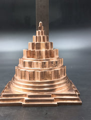 Akhand Handmade Solid Copper Meru Shree Yantra 5*5 inch