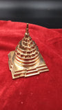 Akhand Handmade Solid Copper Meru Shree Yantra 2.25*2.25 inch