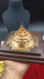 Akhand Handmade Hollow Copper Meru Shree Yantra 5*5 inch