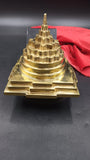 Akhand Handmade Solid Panchdhatu Meru Shree Yantra 5*5 Inch