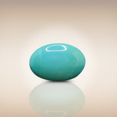 Natural Turquoise (Firoza) | Certified Gemstone 14.28 Carat
