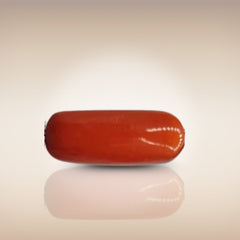 Natural Coral (Moonga) | Certified Gemstone 6.86 Carat