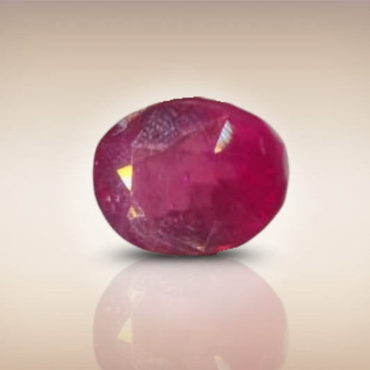 Natural Ruby (Manik) | Certified Gemstone 9.92 Carat