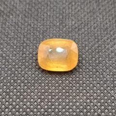 Natural Yellow Sapphire (Pukhraj) | Certified Gemstone – 7.47 Carat