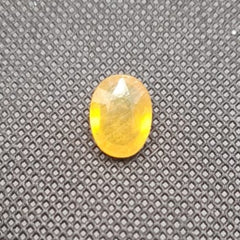 Natural Yellow Sapphire (Pukhraj) | Certified Gemstone – 7.57 Carat