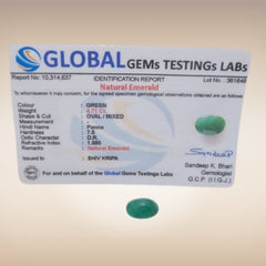 Natural Emerald (Panna) - 8.57 Carat