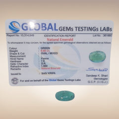 Natural Emerald (Panna) - 5.53 Carat