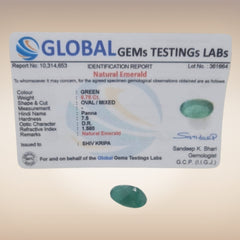 Natural Emerald (Panna) - 6.75 Carat