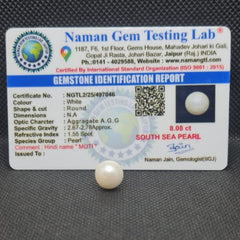 South Sea Pearl (Moti) | Certified Natural Pearl 8.08 Carat