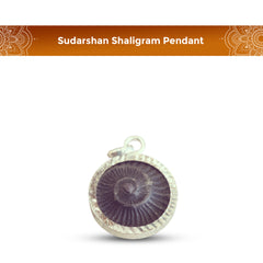 Sudarshan Shaligram Pendant