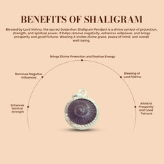 Sudarshan Shaligram Pendant