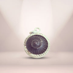Sudarshan Shaligram Pendant