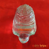 Crystal stone Shree Yantra on Tortoise fourty three gram