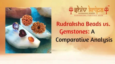 Rudraksha Beads vs. Gemstones: A Comparative Analysis