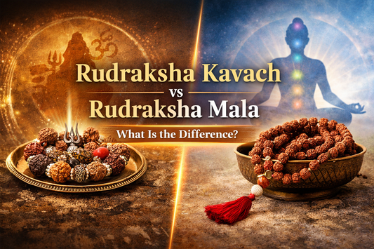 Rudraksha Kavach vs Rudraksha Mala