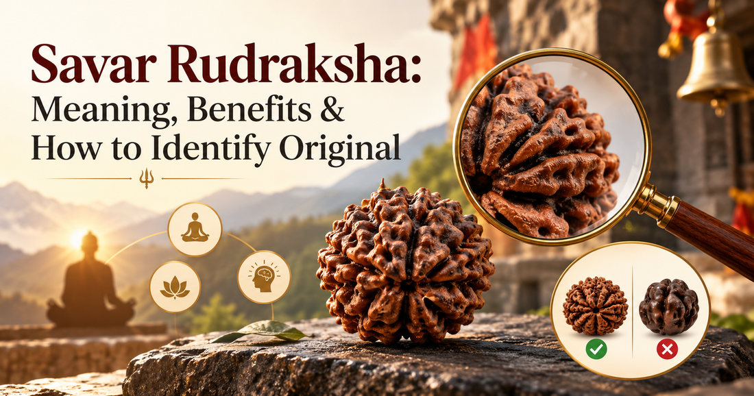 Savar Rudraksha: Meaning, Benefits & How to Identify Original