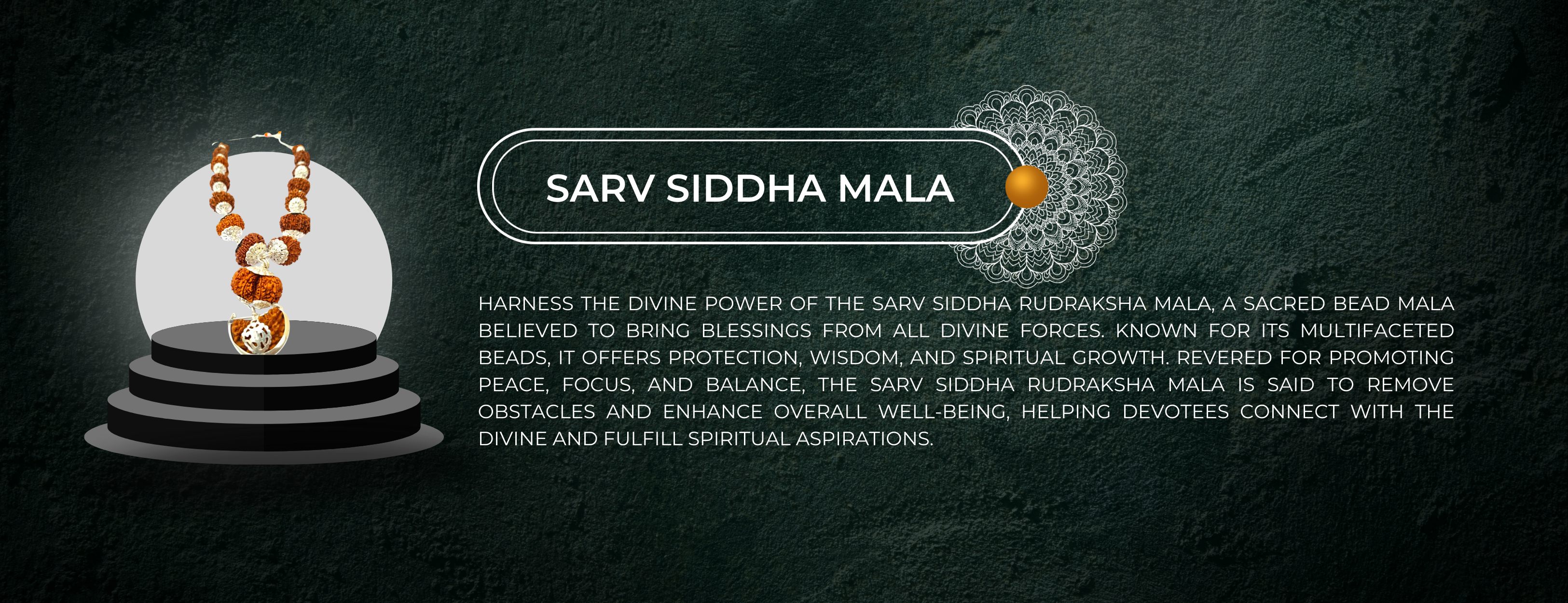 Sarv Siddha Rudraksha Mala