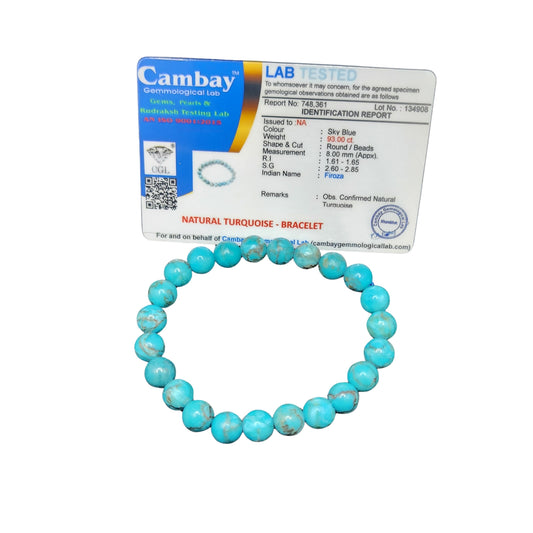 Natural Turquoise Bracelet