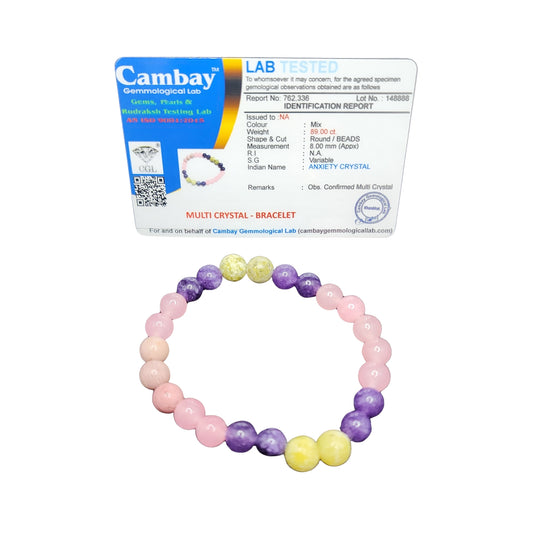 Multi Crystal Bracelet 1