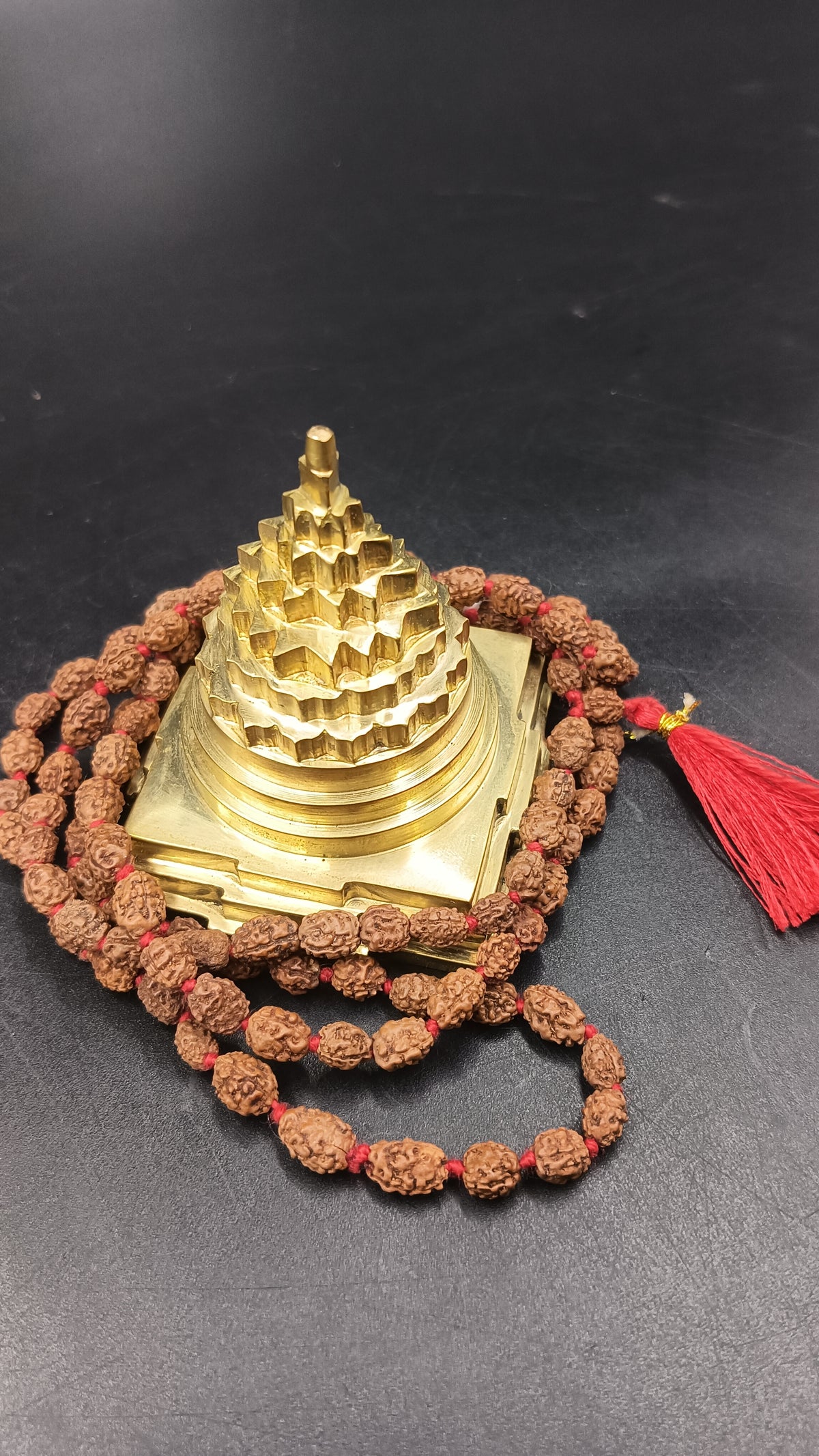 Akhand Handmade Solid Panchdhatu Meru Shree Yantra 2.5*2.5 Inch