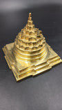 Akhand Handmade Solid Panchdhatu Meru Shree Yantra 4*4 Inch