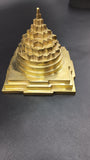 Akhand Handmade Solid Panchdhatu Meru Shree Yantra 4*4 Inch