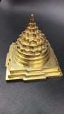 Akhand Handmade Solid Panchdhatu Meru Shree Yantra 4*4 Inch