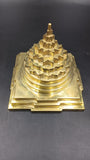 Akhand Handmade Solid Panchdhatu Meru Shree Yantra 4*4 Inch