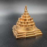 Akhand Handmade Solid Copper Meru Shree Yantra 2.5*2.5 inch