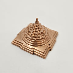Akhand Handmade Solid Copper Meru Shree Yantra 2*2 inch