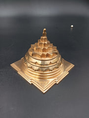 Akhand Handmade Solid Copper Meru Shree Yantra 4*4 inch