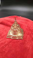 Akhand Handmade Solid Copper Meru Shree Yantra 2.25*2.25 inch