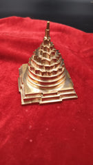 Akhand Handmade Solid Copper Meru Shree Yantra 2.25*2.25 inch
