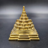 Akhand Handmade Solid Panchdhatu Meru Shree Yantra 2.25*2.25 Inch