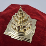 Akhand Handmade Solid Panchdhatu Meru Shree Yantra 6*6 Inch