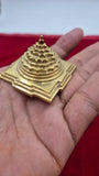 Akhand Handmade Solid Panchdhatu Meru Shree Yantra 2*2 Inch