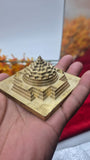 CNC Brass Meru 3*3 inch