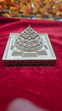 CNC Brass Meru with mantra 2.75*2.75 inch