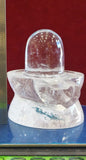 Natural Rock-Quartz(Sphatik) Shivling