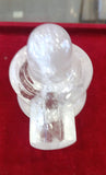 Natural Rock Quartz (Sphatik) Shivling