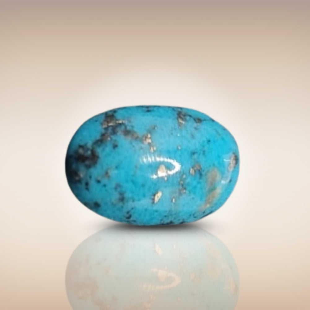 Natural Turquoise (Firoza) | Certified Gemstone 11.06 Carat