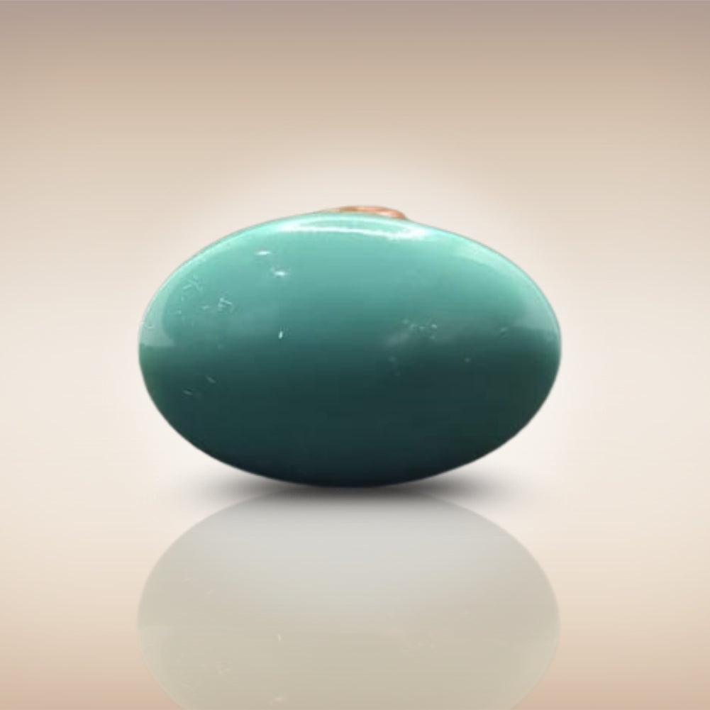 Natural Turquoise (Firoza) | Certified Gemstone 17.42 Carat