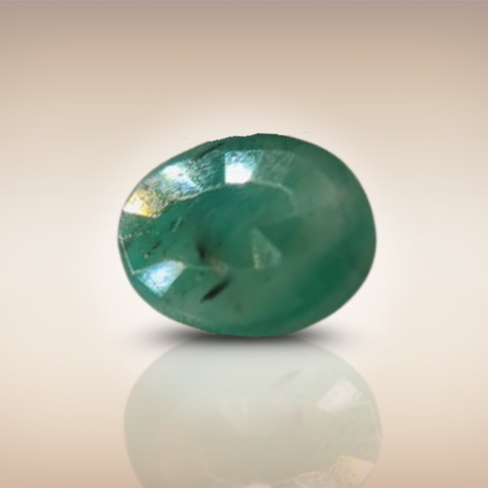 Natural Emerald (Panna) | Certified Gemstone 5.91 Carat