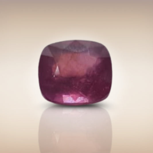 Natural Ruby (Manik) | Certified Gemstone 6.42 Carat